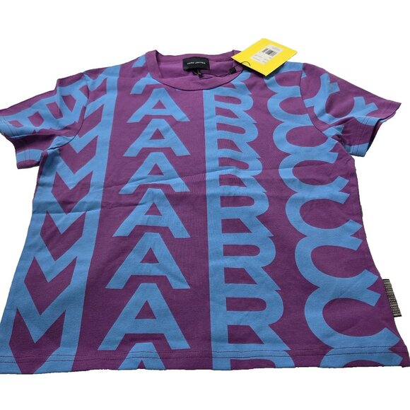 Marc Jacobs Women's Size Medium Baby Tee Monogramed NWT - Picture 2 of 6